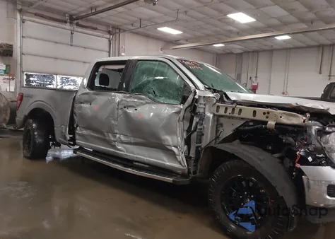 2024 Ford F150 Xlt from USA, damaged, VIN 1FTFW3L54RKD64540